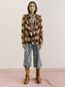 Guatemalan ikat jacket by Alix of Bohemia